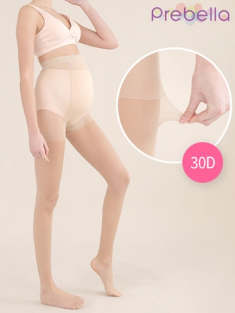 프레벨라 임산부 30데니아 스타킹